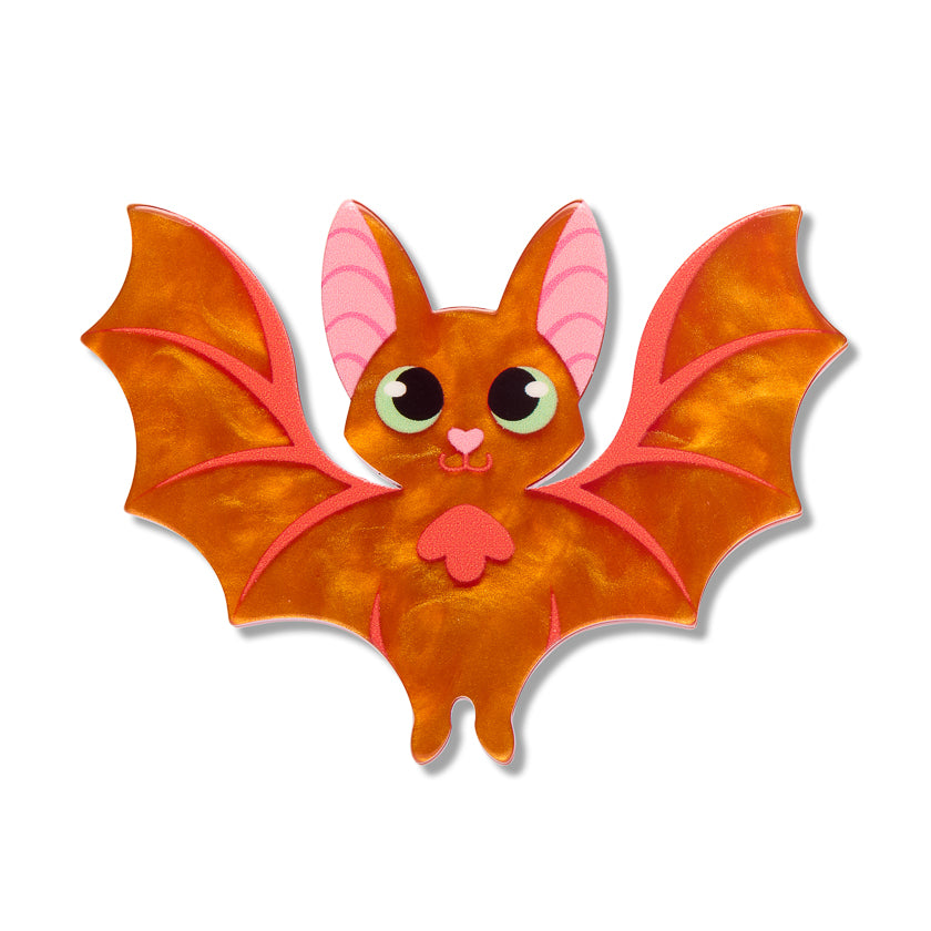 Erstwilder Midnight Mischief Winging It Simplified Mini Brooch