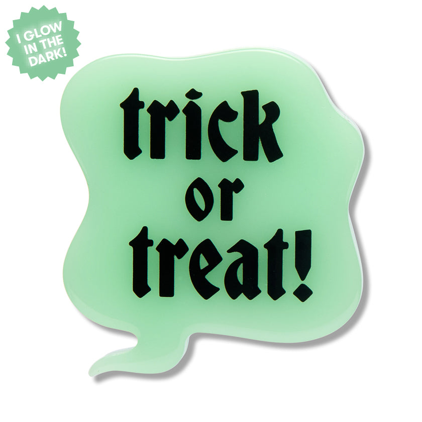 Erstwilder Midnight Mischief Trick or Treat Simplified Mini Brooch