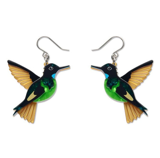 Erstwilder The Rarest Kind Dusky Starfrontlet Drop Earrings