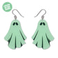 Erstwilder Midnight Mischief Ghostie Glow in the Dark Drop Earrings