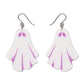 Erstwilder Midnight Mischief Ghostie White Drop Earrings