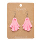 Erstwilder Midnight Mischief Ghostie Pink Drop Earrings