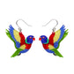Erstwilder Australiana Lulu the Lorikeet Earrings