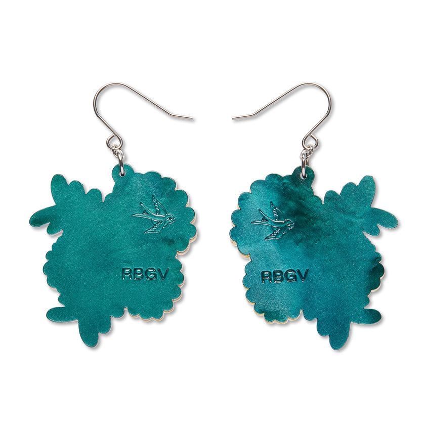 Erstwilder x Royal Botanic Gardens Victoria Sunshine Wattle Drop Earrings