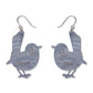 Erstwilder x Royal Botanic Gardens Victoria Superb Fairy Wren Drop Earrings