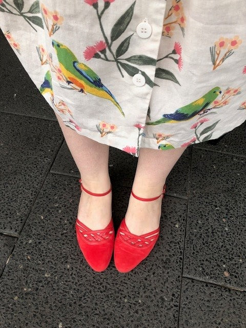 The Vibe is Enchanted in Red