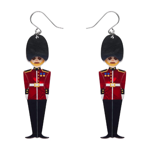 Erstwilder London Calling Changing of the Guard Drop Earrings