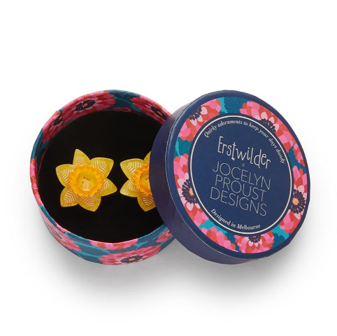 Erstwilder Jocelyn Proust Delightful Daffodil Stud Earrings