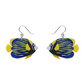 Erstwilder Great Barrier Reef Emperor Angelfish Drop Earrings