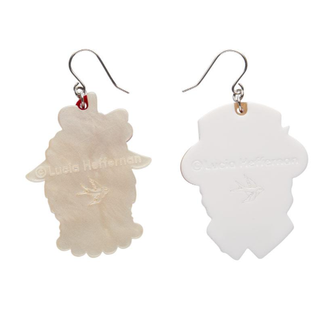 Erstwilder Lucia The Enamoured Alpacas Drop Earrings