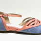 The Vibe is Enchanted in Soft Blue with Coral
