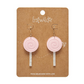 Erstwilder Lollypop Drop Earrings Light Pink