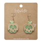 Erstwilder Megan Roy Haunted at Heart Poison Apple Drop Earrings Glow