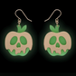Erstwilder Megan Roy Haunted at Heart Poison Apple Drop Earrings Glow