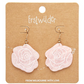 Erstwilder Pete Cromer Fairy Tales Eternal Rose Drop Earrings Light Pink