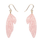 Erstwilder Pete Cromer Fairy Tales Fairy Wings Drop Earrings Pink