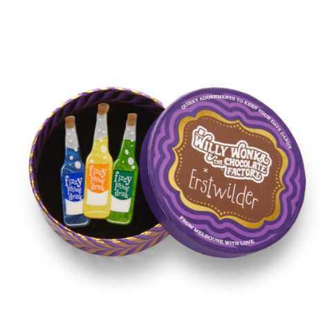 Erstwilder Fizzy Lifting Drinks Brooch