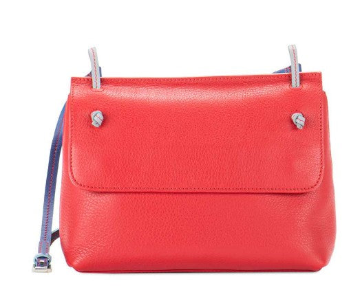 Mywalit Small Flapover Crossbody Red