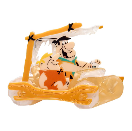 Erstwilder x Hanna Barbera The Flintmobile Brooch
