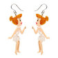 Erstwilder x Hanna Barbera Wilma Flinstone Drop Earrings
