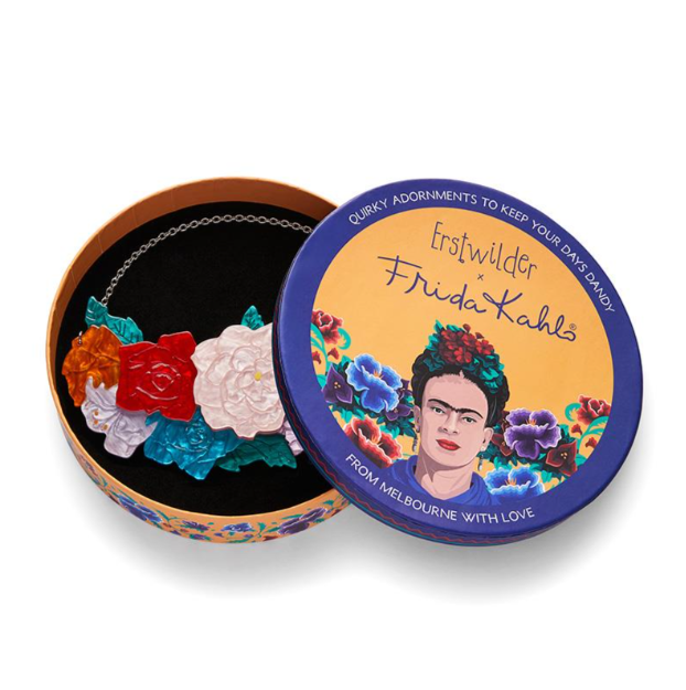 Erstwilder Frida Kahlo Declaracion Floral Necklace