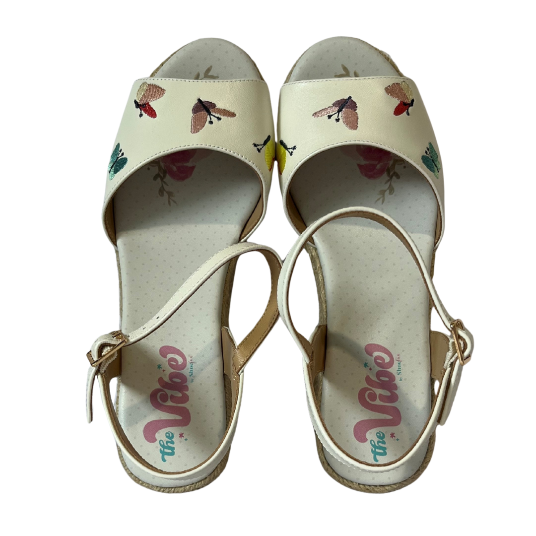 The Vibe is Flutter White Shimmer