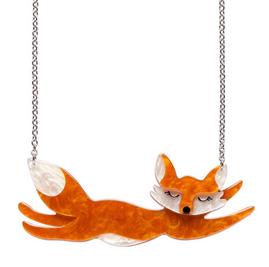 Erstwilder Fan Favourites Flynn the Flying Fox Necklace