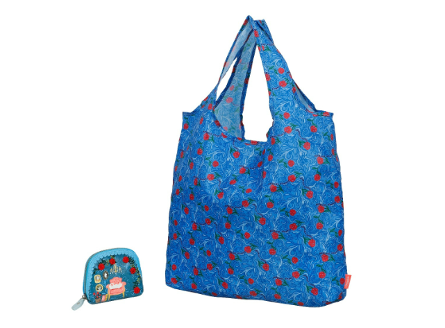 Vendula Vintage Rose Folding Shopper and Purse