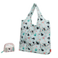 Vendula Bubble Cats Laundromat Folding Shopper and Purse