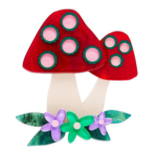 Erstwilder Fan Favs Forest Fun Guy Brooch