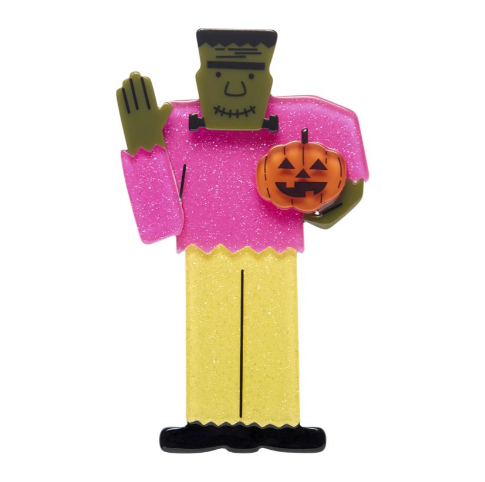 Erstwilder Megan Roy Haunted at Heart Frankensteins Friendly Monster Brooch