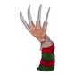 Erstwilder Thrills and Chills Freddy Krueger Brooch