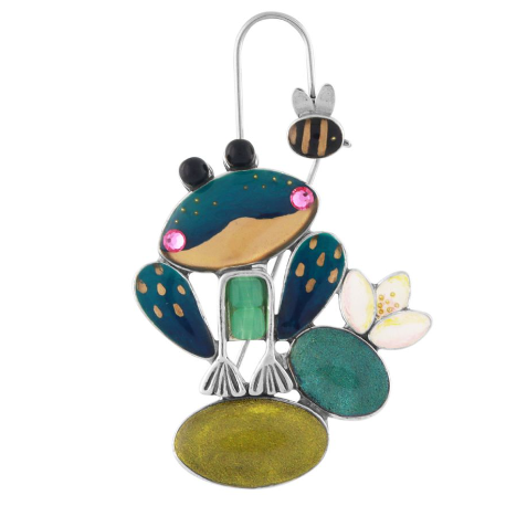 Taratata Tree Frog Brooch