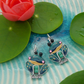 Taratata Tree Frog Drop Earrings