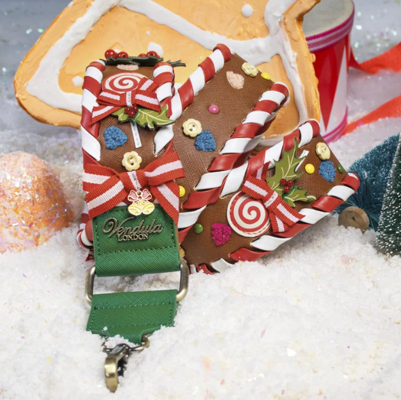 Vendula Gingerbread House Wide Shoulder Strap