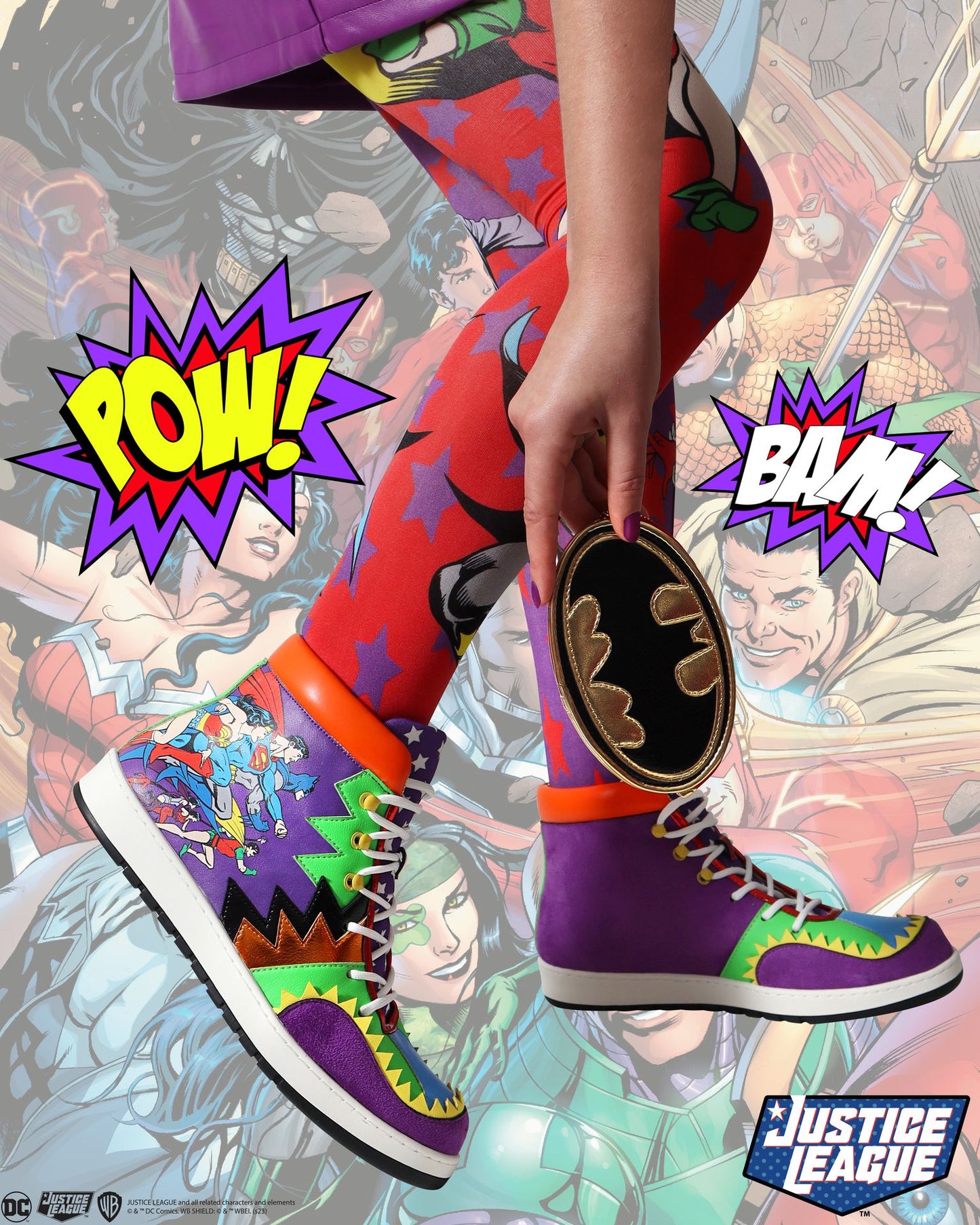 Irregular Choice Justice League To The Rescue