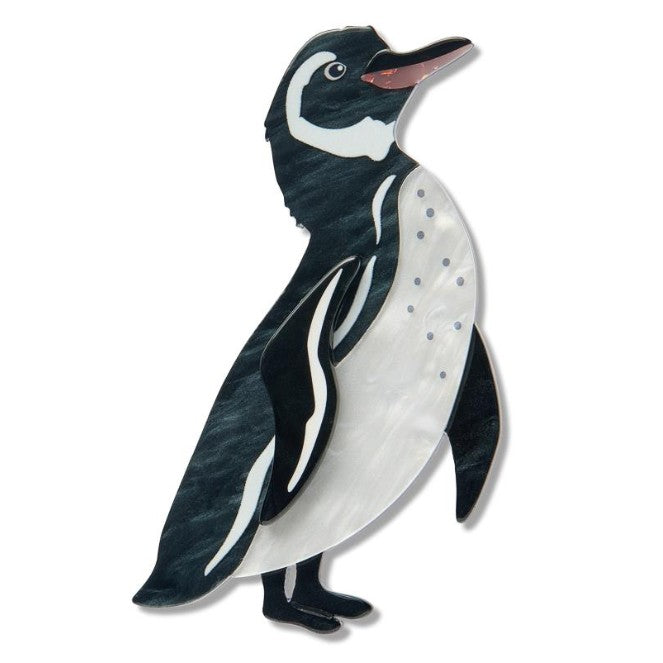 Erstwilder The Rarest Kind Galapagos Penguin Brooch