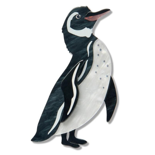 Erstwilder The Rarest Kind Galapagos Penguin Brooch
