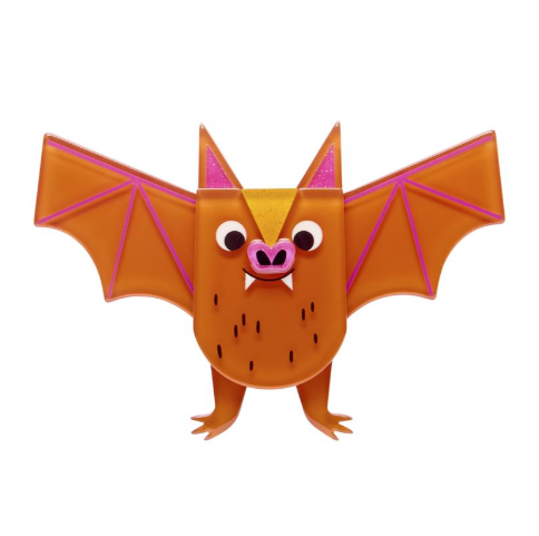 Erstwilder Megan Roy Haunted at Heart Going Batty Brooch