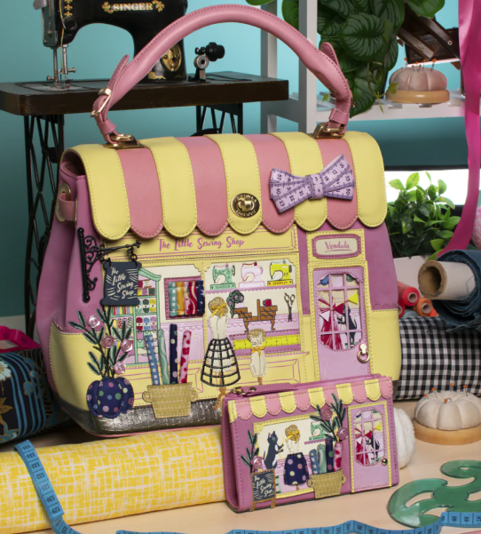 Vendula Sewing Shop Raspberry Edition Grace Bag