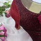 The Vibe is Grace in Burgandy
