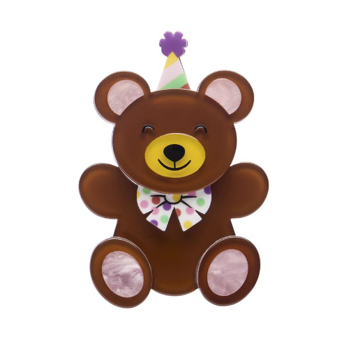 Erstwilder A Day at the Fair Grand Prize Teddy Brooch