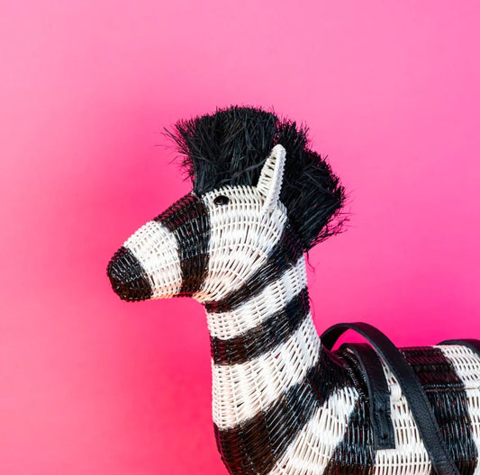 Wicker Darling Grevy the Zebra Bag II