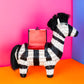 Wicker Darling Grevy the Zebra Bag II