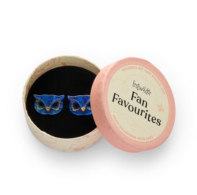 Erstwilder Fan Favs Guadeloupe the Saint Stud Earrings