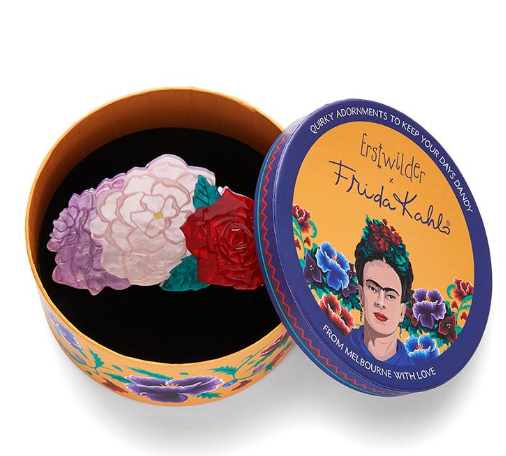 Erstwilder Frida Kahlo Declaracion Floral Hair Claw