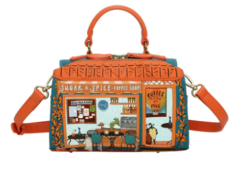 Vendula Sugar and Spice Coffee Shop Hollis Bag