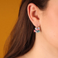 Taratata In The Clouds Drop Earrings Red