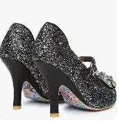 Irregular Choice Shimmer Black