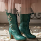 The Vibe is Farfalla Teal Boots